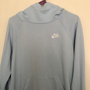 Light Blue Nike Hoodie